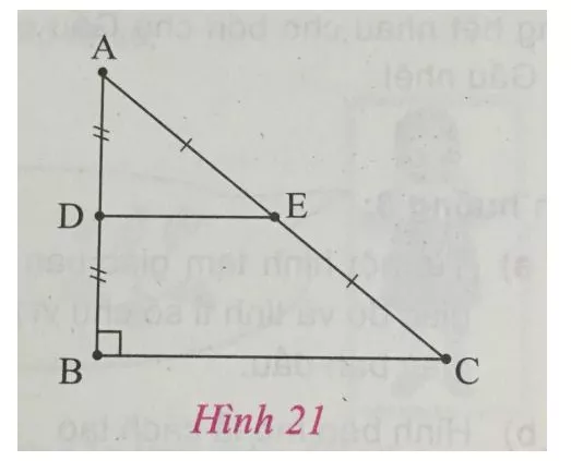 Giải Toán 8 VNEN Bài 2: Đường trung bình của tam giác | Giải bài tập Toán 8 VNEN hay nhất Bai 2 Duong Trung Binh Cua Tam Giac A13