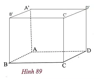 Giải Toán 8 VNEN Bài 3: Hình lăng trụ đứng. Diện tích xung quanh của hình lăng trụ đứng. | Giải bài tập Toán 8 VNEN hay nhất Bai 3 Hinh Lang Tru Dung Dien Tich Xung Quanh A04