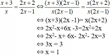 Giải Toán 8 VNEN Bài 3: Một số phương trình đưa được về dạng phương trình ax + b = 0 | Giải bài tập Toán 8 VNEN hay nhất Bai 3 Mot So Phuong Trinh Ax B 0 A29