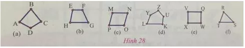 Giải Toán 8 VNEN Bài 3: Tứ giác | Giải bài tập Toán 8 VNEN hay nhất Bai 3 Tu Giac A04