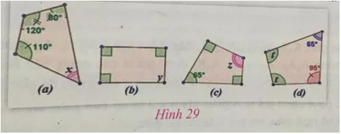 Giải Toán 8 VNEN Bài 3: Tứ giác | Giải bài tập Toán 8 VNEN hay nhất Bai 3 Tu Giac A05