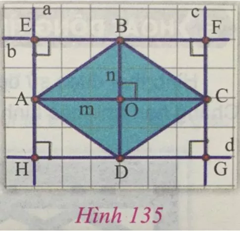 Giải Toán 8 VNEN Bài 4: Diện tích hình thoi | Giải bài tập Toán 8 VNEN hay nhất Bai 4 Dien Tich Hinh Thoi A07