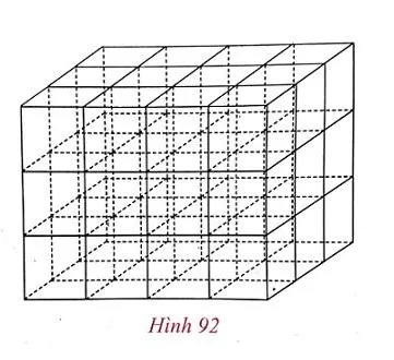 Giải Toán 8 VNEN Bài 4: Thể tích của hình lăng trụ đứng | Giải bài tập Toán 8 VNEN hay nhất Bai 4 The Tich Cua Hinh Lang Tru Dung A01