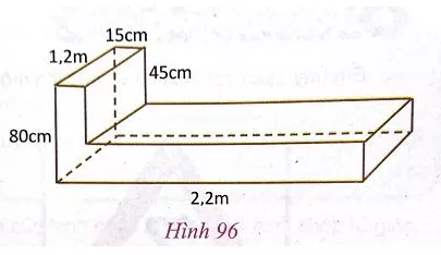 Giải Toán 8 VNEN Bài 4: Thể tích của hình lăng trụ đứng | Giải bài tập Toán 8 VNEN hay nhất Bai 4 The Tich Cua Hinh Lang Tru Dung A18