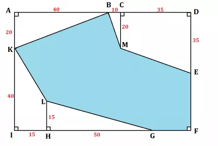 Giải Toán 8 VNEN Bài 5: Diện tích đa giác - Ứng dụng | Giải bài tập Toán 8 VNEN hay nhất Bai 5 Dien Tich Da Giac Ung Dung A03