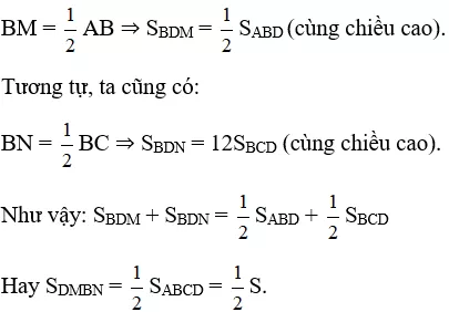 Giải Toán 8 VNEN Bài 5: Diện tích đa giác - Ứng dụng | Giải bài tập Toán 8 VNEN hay nhất Bai 6 On Tap Chuong 2 2 A06