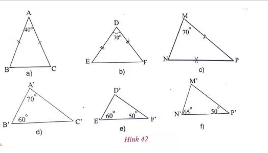 Giải Toán 8 VNEN Bài 7: Trường hợp đồng dạng thứ ba | Giải bài tập Toán 8 VNEN hay nhất Bai 7 Truong Hop Dong Dang Thu Ba A07