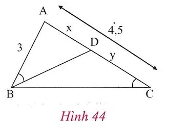 Giải Toán 8 VNEN Bài 7: Trường hợp đồng dạng thứ ba | Giải bài tập Toán 8 VNEN hay nhất Bai 7 Truong Hop Dong Dang Thu Ba A16