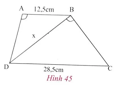 Giải Toán 8 VNEN Bài 7: Trường hợp đồng dạng thứ ba | Giải bài tập Toán 8 VNEN hay nhất Bai 7 Truong Hop Dong Dang Thu Ba A27