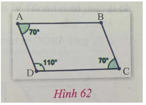 Giải Toán 8 VNEN Bài 8: Hình bình hành - Hình chữ nhật | Giải bài tập Toán 8 VNEN hay nhất Bai 8 Hinh Binh Hanh Hinh Chu Nhat A01