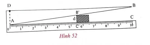 Giải Toán 8 VNEN Bài 8: Ứng dụng thực tế của tam giác đồng dạng | Giải bài tập Toán 8 VNEN hay nhất Bai 8 Ung Dung Thuc Te Cua Tam Giac Dong Dang A06