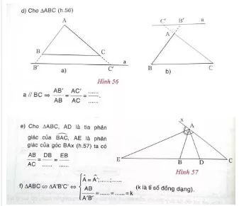 Giải Toán 8 VNEN Bài 9: Ôn tập chương III | Giải bài tập Toán 8 VNEN hay nhất Bai 9 On Tap Chuong 3 A09