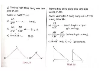 Giải Toán 8 VNEN Bài 9: Ôn tập chương III | Giải bài tập Toán 8 VNEN hay nhất Bai 9 On Tap Chuong 3 A10