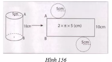 Giải Toán 9 VNEN Bài 1: Hình trụ - Diện tích xung quanh và thể tích hình trụ | Giải bài tập Toán 9 VNEN hay nhất Bai 1 Hinh Tru Dien Tich Xung Quanh Va The Tich A08