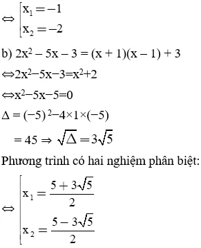 Giải Toán 9 VNEN Bài 11: Ôn tập chương 4 | Giải bài tập Toán 9 VNEN hay nhất Bai 11 On Tap Chuong 4 A26