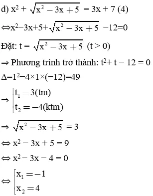 Giải Toán 9 VNEN Bài 11: Ôn tập chương 4 | Giải bài tập Toán 9 VNEN hay nhất Bai 11 On Tap Chuong 4 A38