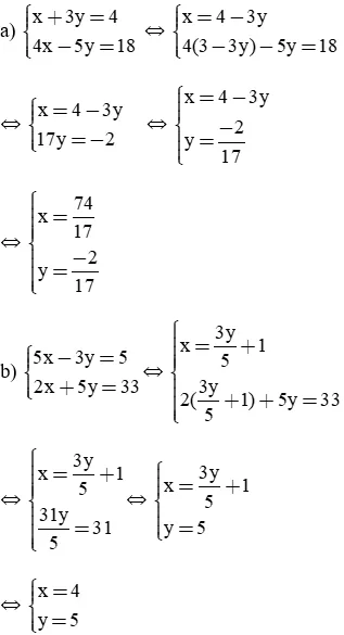 Giải Toán 9 VNEN Bài 2: Hệ hai phương trình bậc nhất hai ẩn | Giải bài tập Toán 9 VNEN hay nhất Bai 2 He 2 Phuong Trinh Bac Nhat 2 An A20