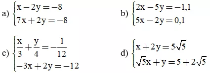 Giải Toán 9 VNEN Bài 3: Giải hệ phương trình bằng phương pháp cộng đại số | Giải bài tập Toán 9 VNEN hay nhất Bai 3 Giai He Phuong Trinh Bang Pp Cong Dai So A10