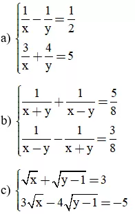 Giải Toán 9 VNEN Bài 3: Giải hệ phương trình bằng phương pháp cộng đại số | Giải bài tập Toán 9 VNEN hay nhất Bai 3 Giai He Phuong Trinh Bang Pp Cong Dai So A17