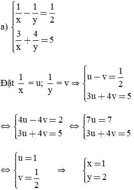 Giải Toán 9 VNEN Bài 3: Giải hệ phương trình bằng phương pháp cộng đại số | Giải bài tập Toán 9 VNEN hay nhất Bai 3 Giai He Phuong Trinh Bang Pp Cong Dai So A18
