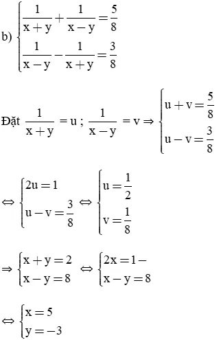 Giải Toán 9 VNEN Bài 3: Giải hệ phương trình bằng phương pháp cộng đại số | Giải bài tập Toán 9 VNEN hay nhất Bai 3 Giai He Phuong Trinh Bang Pp Cong Dai So A19