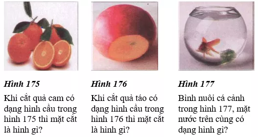 Giải Toán 9 VNEN Bài 3: Hình cầu - Diện tích mặt cầu và thể tích của hình cầu | Giải bài tập Toán 9 VNEN hay nhất Bai 3 Hinh Cau Dien Tich Mat Cau A05