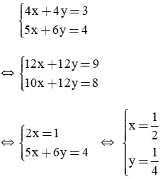 Giải Toán 9 VNEN Bài 5: Giải toán bằng cách lập hệ phương trình | Giải bài tập Toán 9 VNEN hay nhất Bai 5 Giai Toan Bang He Phuong Trinh A27