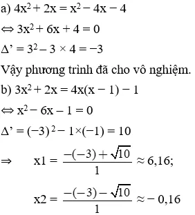 Giải Toán 9 VNEN Bài 5: Luyện tập | Giải bài tập Toán 9 VNEN hay nhất Bai 5 Luyen Tap 1 A16