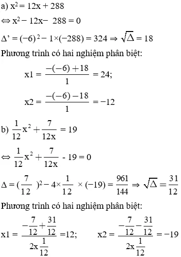 Giải Toán 9 VNEN Bài 5: Luyện tập | Giải bài tập Toán 9 VNEN hay nhất Bai 5 Luyen Tap 1 A19