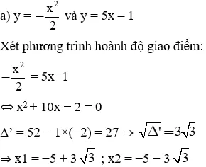 Giải Toán 9 VNEN Bài 5: Luyện tập | Giải bài tập Toán 9 VNEN hay nhất Bai 5 Luyen Tap 1 A34