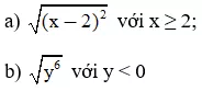 Giải Toán 9 VNEN Bài 6: Các căn thức bậc hai và các tính chất | Giải bài tập Toán 9 VNEN hay nhất Bai 6 Cac Can Thuc Bac Hai Va Cac Tinh Chat 6