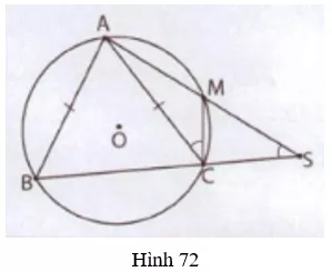 Giải Toán 9 VNEN Bài 6: Góc có đỉnh ở bên trong đường tròn - Góc có đỉnh ở bên ngoài đường tròn | Giải bài tập Toán 9 VNEN hay nhất Bai 6 Goc Co Dinh O Ben Trong Duong Tron A41