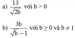 Giải Toán 9 VNEN Bài 7: Biến đổi đơn giản biểu thức chứa căn thức bậc hai | Giải bài tập Toán 9 VNEN hay nhất Bai 7 Bien Doi Don Gian Bieu Thuc Chua Can Bac Hai 32