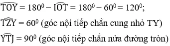 Giải Toán 9 VNEN Bài 7: Luyện tập về góc nội tiếp - góc tạo bởi tia tiếp tuyến và dây cung - góc có đỉnh ở bên trong hay bên ngoài đường tròn | Giải bài tập Toán 9 VNEN hay nhất Bai 7 Luyen Tap Goc Noi Tiep A13