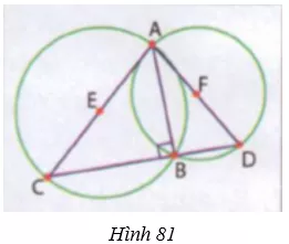 Giải Toán 9 VNEN Bài 7: Luyện tập về góc nội tiếp - góc tạo bởi tia tiếp tuyến và dây cung - góc có đỉnh ở bên trong hay bên ngoài đường tròn | Giải bài tập Toán 9 VNEN hay nhất Bai 7 Luyen Tap Goc Noi Tiep A14