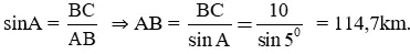 Giải Toán 9 VNEN Bài 7: Ứng dụng thực tế các tỉ số lượng giác của góc nhọn | Giải bài tập Toán 9 VNEN hay nhất Bai 7 Ung Dung Thuc Te Cac Ti So Luong Giac Cua Goc Nhon 11