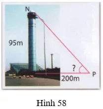 Giải Toán 9 VNEN Bài 7: Ứng dụng thực tế các tỉ số lượng giác của góc nhọn | Giải bài tập Toán 9 VNEN hay nhất Bai 7 Ung Dung Thuc Te Cac Ti So Luong Giac Cua Goc Nhon 7