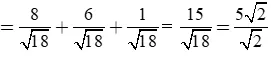 Giải Toán 9 VNEN Bài 8: Rút gọn biểu thức chứa căn bậc hai | Giải bài tập Toán 9 VNEN hay nhất Bai 8 Rut Gon Bieu Thuc Chua Can Bac Hai 11