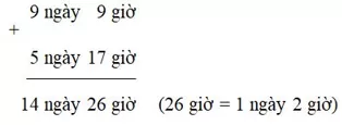 Bài tập Cộng số đo thời gian Toán lớp 5 có lời giải Bai Tap Cong So Do Thoi Gian 5