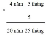 Bài tập Nhân số đo thời gian với một số Toán lớp 5 có lời giải Bai Tap Nhan So Do Thoi Gian Voi Mot So 3