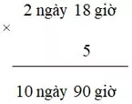 Bài tập Nhân số đo thời gian với một số Toán lớp 5 có lời giải Bai Tap Nhan So Do Thoi Gian Voi Mot So 4