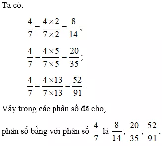 Bài tập Ôn tập Khái niệm về phân số. Tính chất cơ bản của phân số Toán lớp 5 có lời giải Bai Tap On Tap Khai Niem Ve Phan So Tinh Chat Co Ban Cua Phan So 16