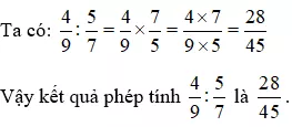 Bài tập Ôn tập Phép nhân và phép chia hai phân số Toán lớp 5 có lời giải Bai Tap On Tap Phep Nhan Va Phep Chia Hai Phan So 9