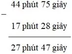 Bài tập Ôn tập về các phép tính số đo thời gian Toán lớp 5 có lời giải Bai Tap On Tap Ve Cac Phep Tinh So Do Thoi Gian 3