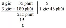 Bài tập Ôn tập về các phép tính số đo thời gian Toán lớp 5 có lời giải Bai Tap On Tap Ve Cac Phep Tinh So Do Thoi Gian 5