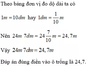 Bài tập Viết các số đo độ dài dưới dạng số thập phân Toán lớp 5 có lời giải Bai Tap Viet Cac So Do Do Dai Duoi Dang So Thap Phan 1