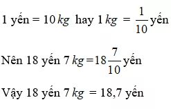 Bài tập Viết các số đo khối lượng dưới dạng số thập phân Toán lớp 5 có lời giải Bai Tap Viet Cac So Do Khoi Luong Duoi Dang So Thap Phan 3