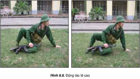 Nêu trường hợp vận dụng và thực hiện các động tác đi khom, chạy khom, bò cao Neu Truong Hop Van Dung Va Thuc Hien Cac Dong Tac Di Khom Chay Khom Bo Cao Le Truon Vot Tien 4