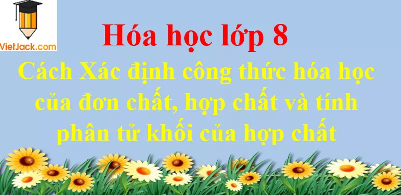 Cách Xác định công thức hóa học của đơn chất, hợp chất và tính phân tử khối của hợp chất Cach Xac Dinh Cong Thuc Hoa Hoc Cua Don Chat Dbmoi 2021