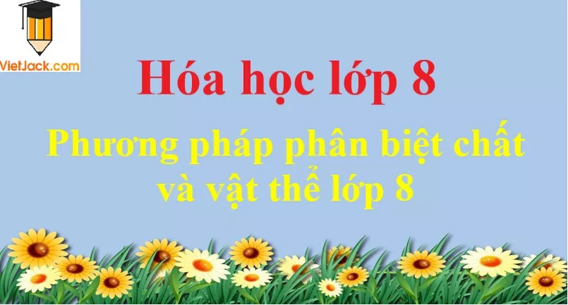 Phương pháp phân biệt chất và và vật thể lớp 8 Phuong Phap Phan Biet Chat Va Va Vat The Lop 8 Dbmoi 2021 1